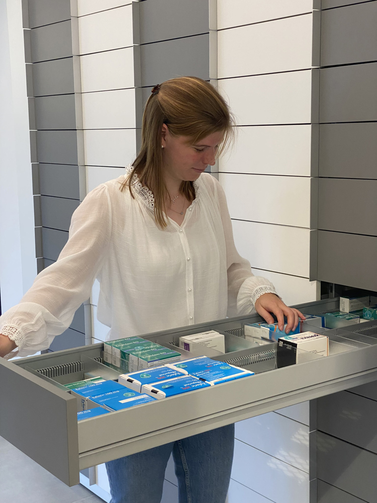 Julie in de apotheek